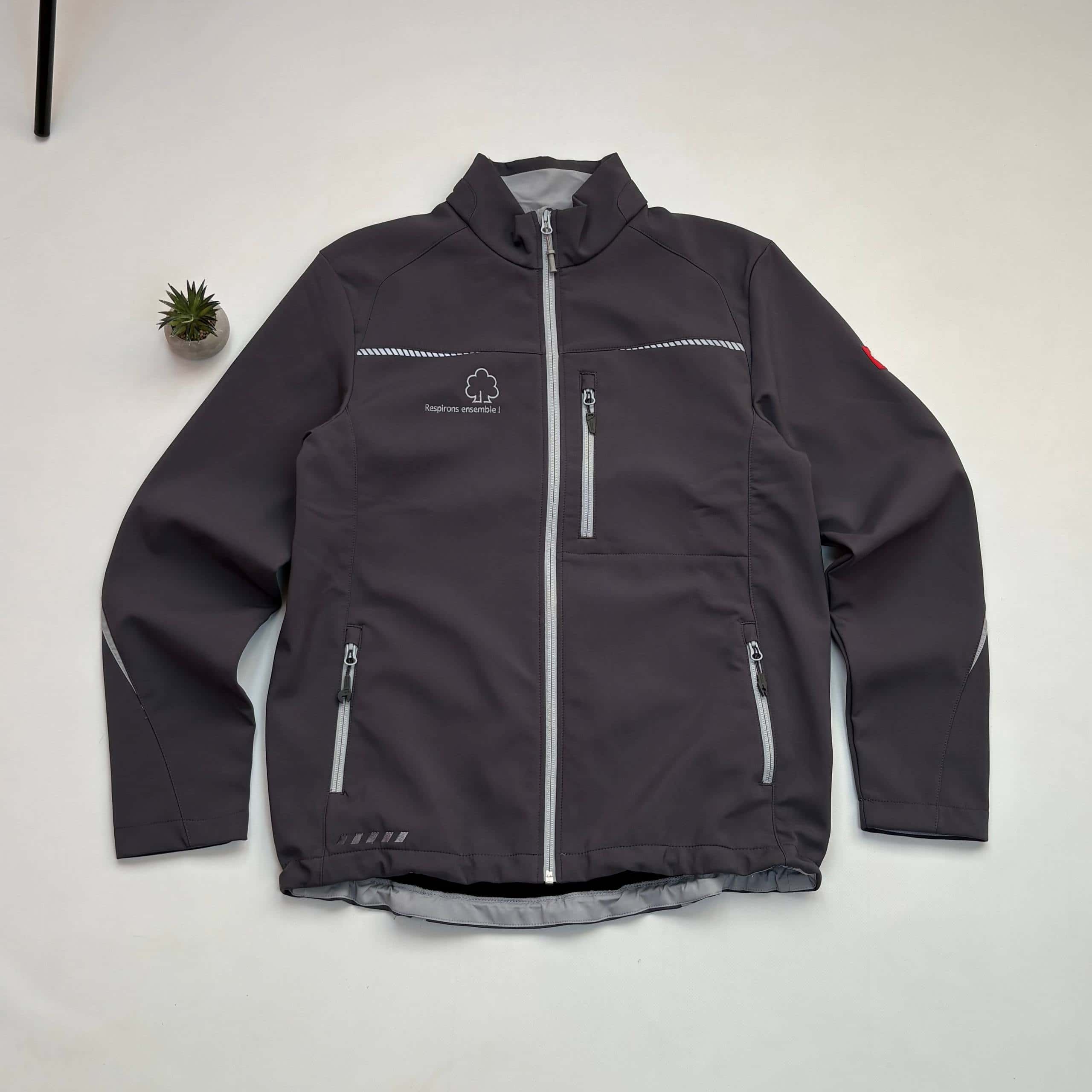 Softshell куртка 2020 Engelbert Strauss, сірий — мініатюра 1